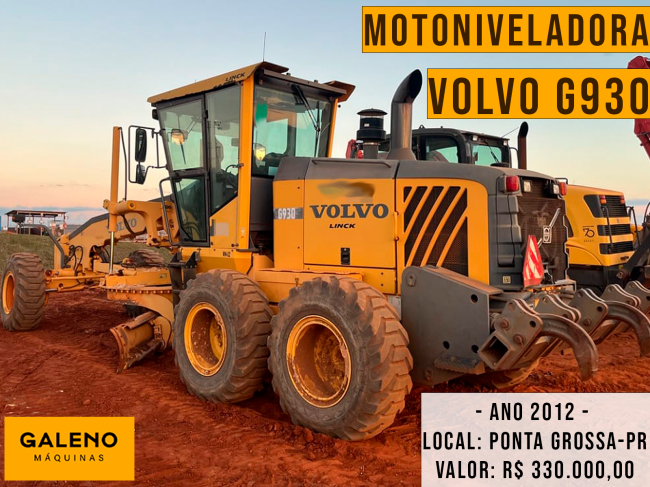 Motoniveladora Volvo G930