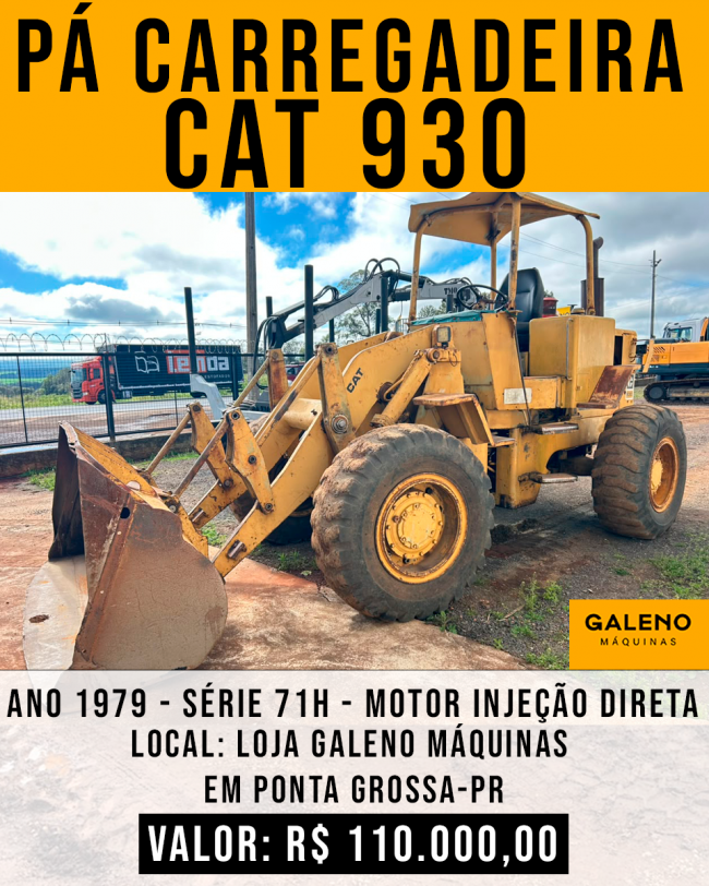 Pá Carregadeira CAT 930