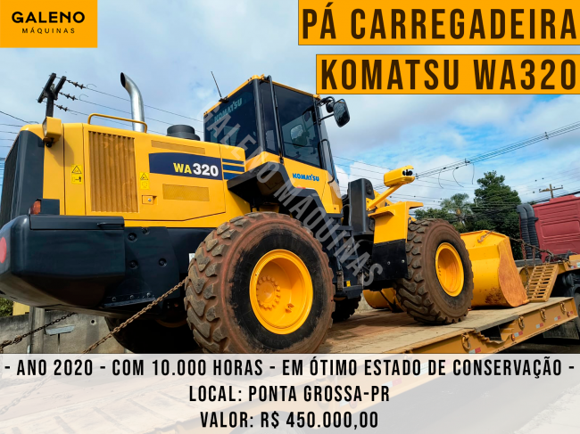 P Carregadeira KOMATSU WA320