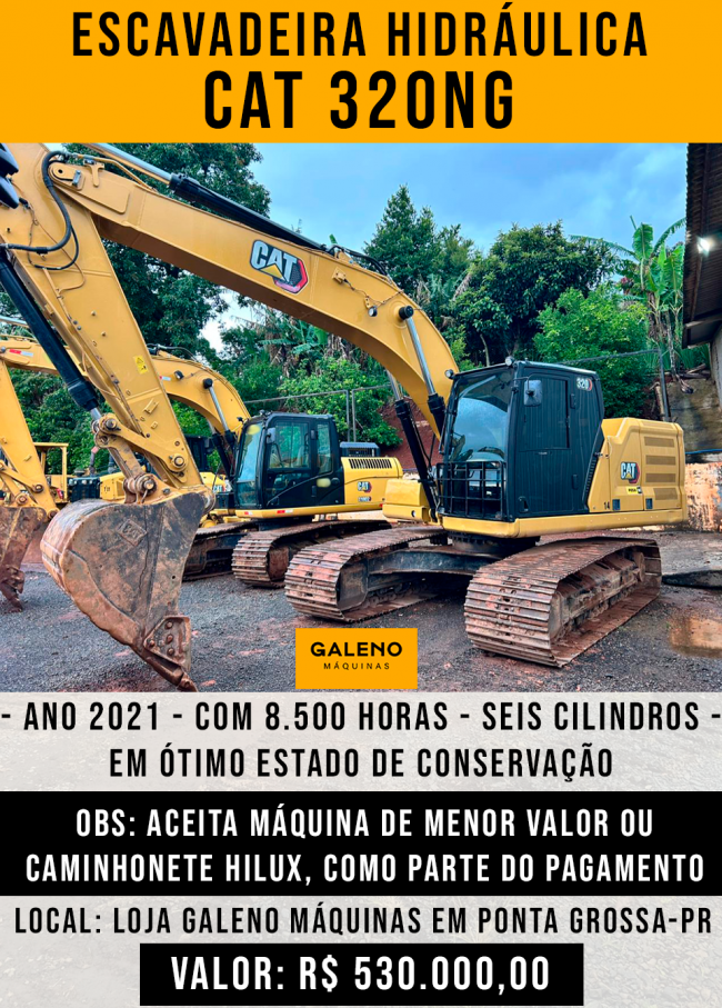 Escavadeira Hidr�ulica CAT 320NG