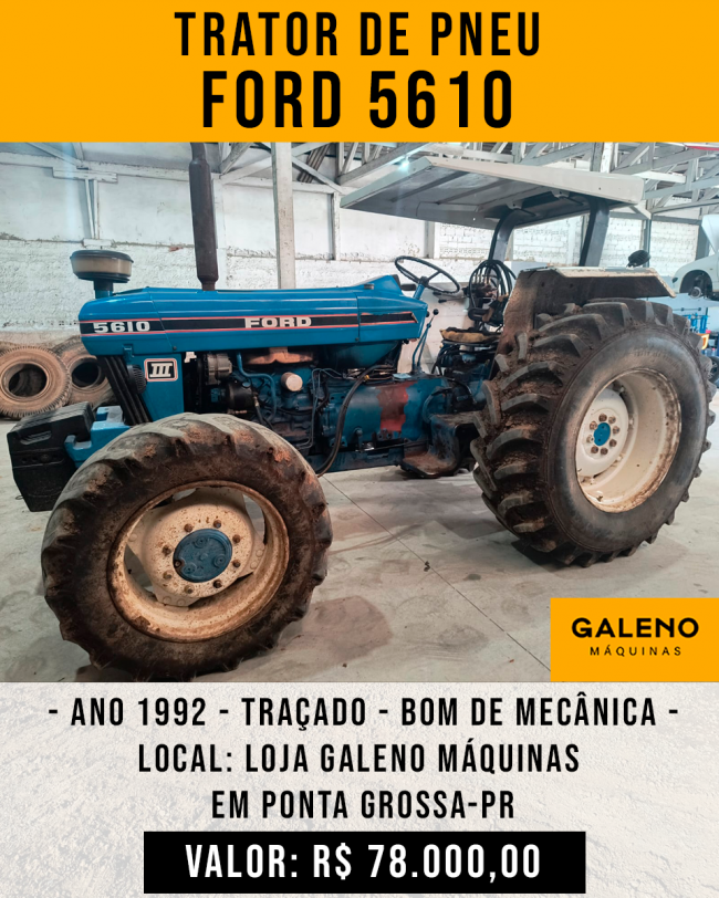 Trator de Pneu FORD 5610