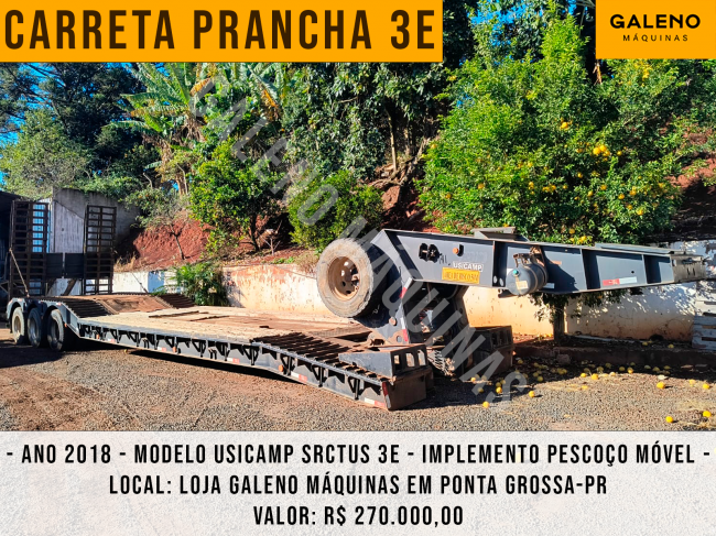 Carreta Prancha 3E