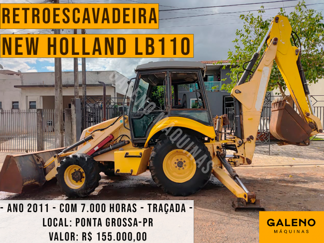 Retroescavadeira New Holland LB110