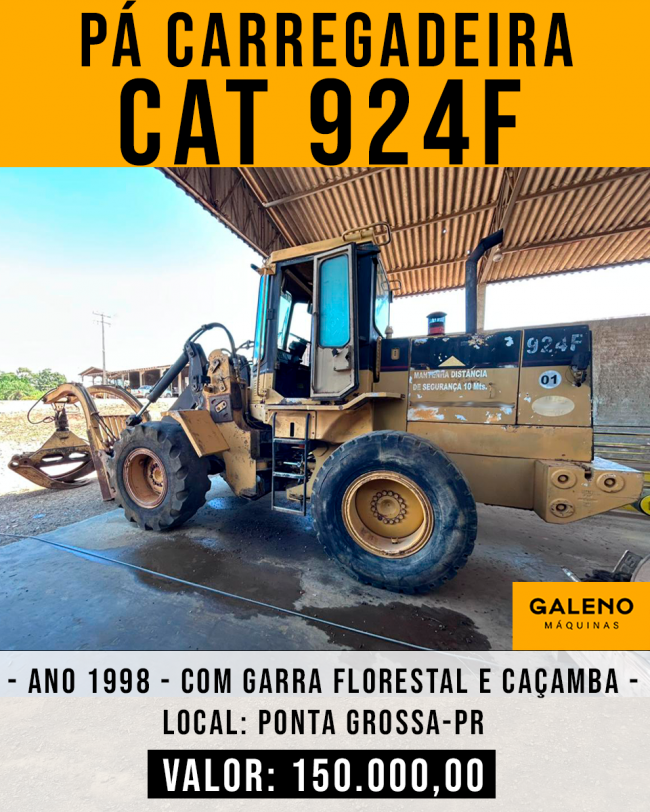 Pá Carregadeira CAT 924F