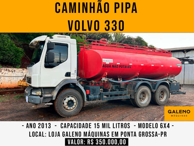 Caminh�o Pipa Volvo 330