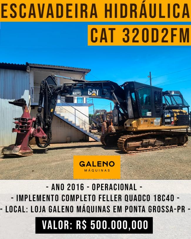 Escavadeira Hidrulica CAT 320DFM